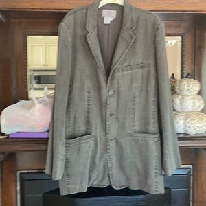 The Territory Ahead Light Blazer/Jacket; XLLong